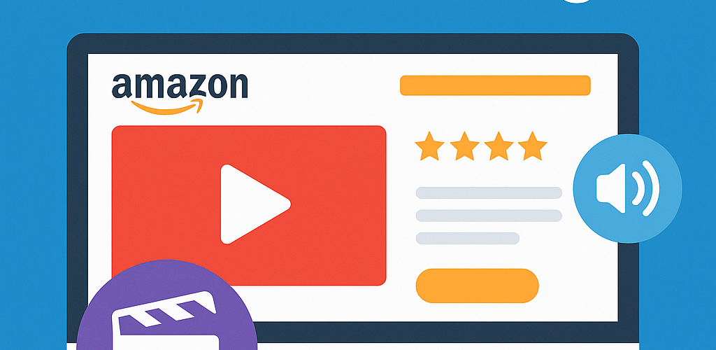 video in amazon listing