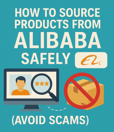 how to source products from alibaba safely