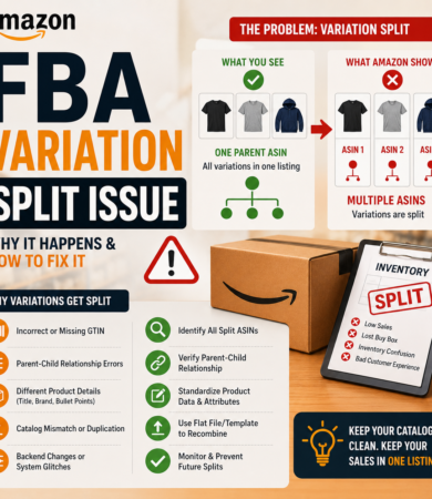 amazon fba variation split